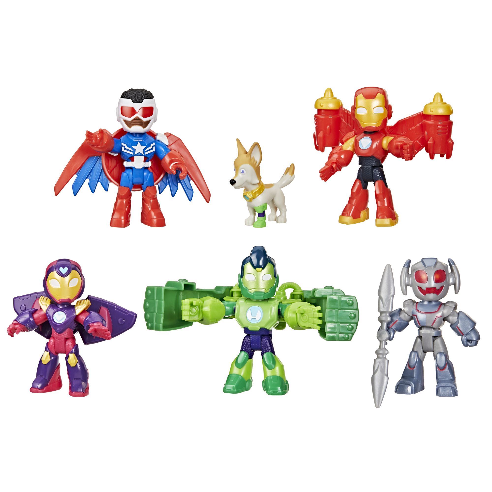 IMF Armored Up Avengers Pack Spielzeug, Person, Spielzeug, Person, Spielzeug, Person
