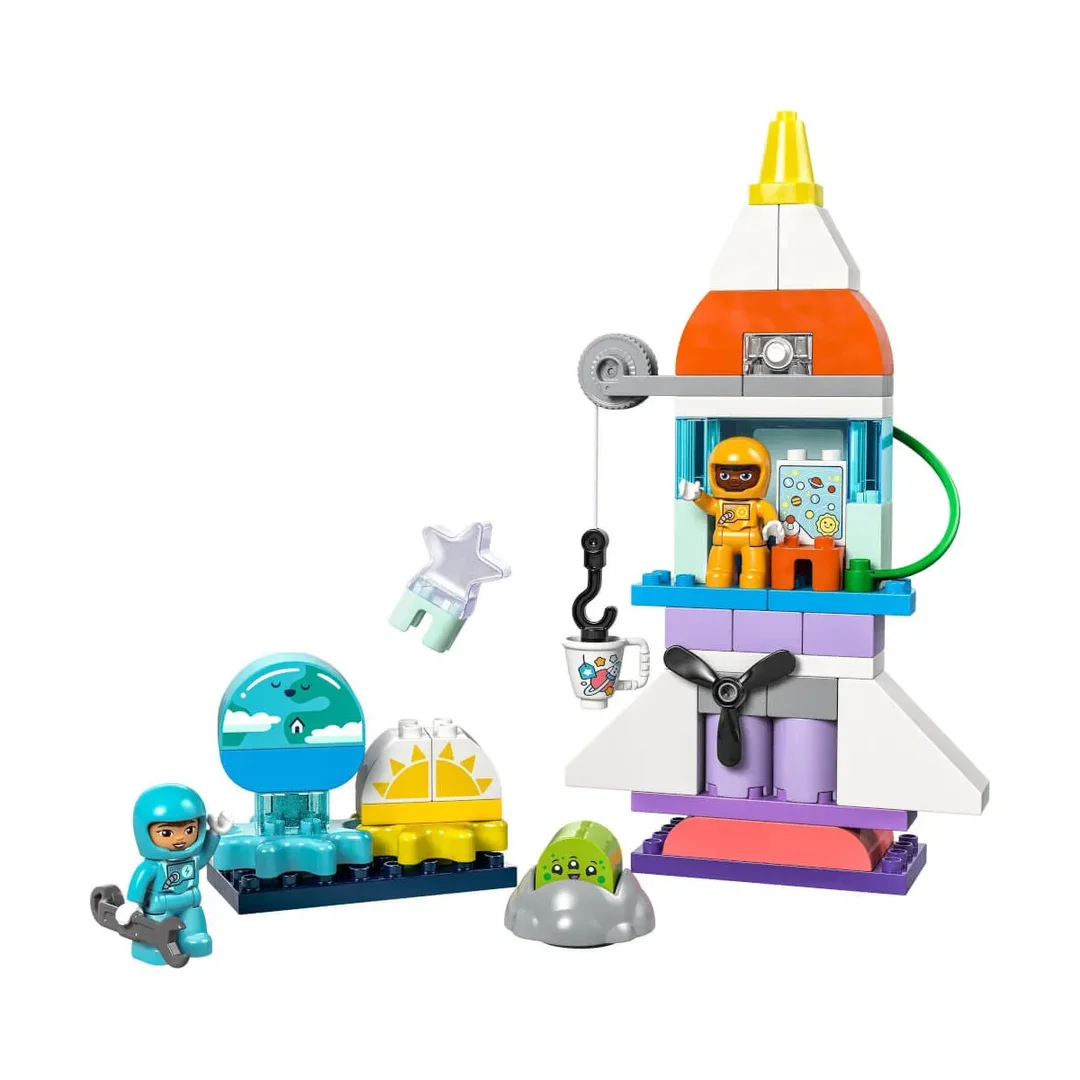 LEGO® DUPLO® 3-In-1-Spaceshuttle Für Viele Abenteuer 10422
