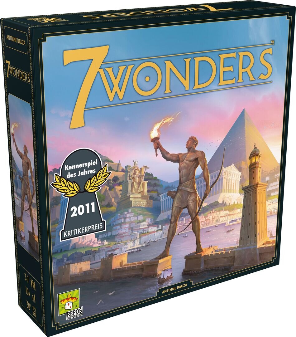 7 Wonders neues Design Buch, Veröffentlichung, Buch, Veröffentlichung, Buch, Veröffentlichung, Buch, Veröffentlichung, Buch, Veröffentlichung
