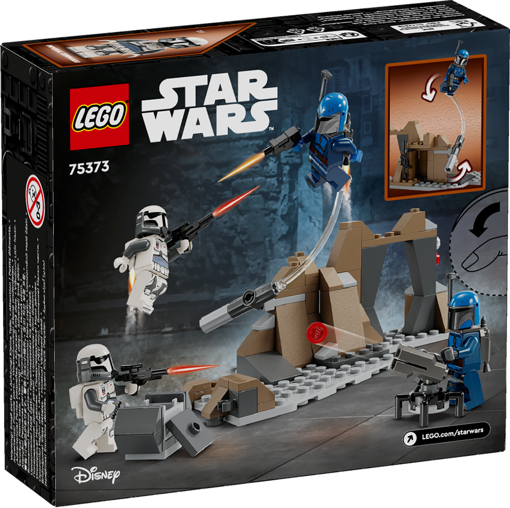 LEGO_75373_Star_Wars™_The_Mandalorian_Hinterhalt_auf_Mandalore_Battle_Pack, Helme, Roboter