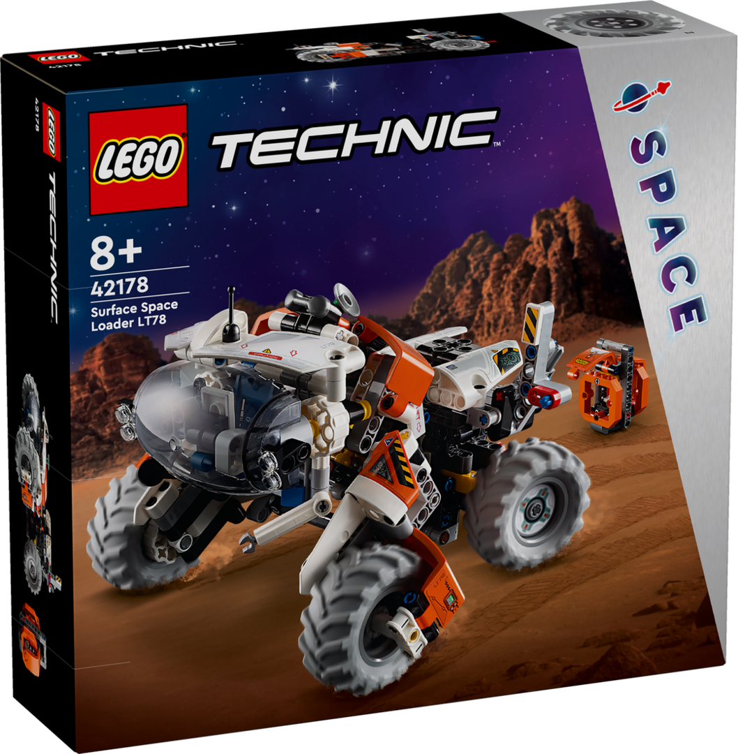 LEGO_42178_Weltraum_Transportfahrzeug_LT78, Maschine, Rad, Atv, Transport, Fahrzeug