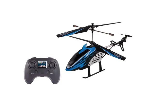 Carrera RC Helicopter Lightning, blau, Revell Control Ferngesteuerter Hubschrauber