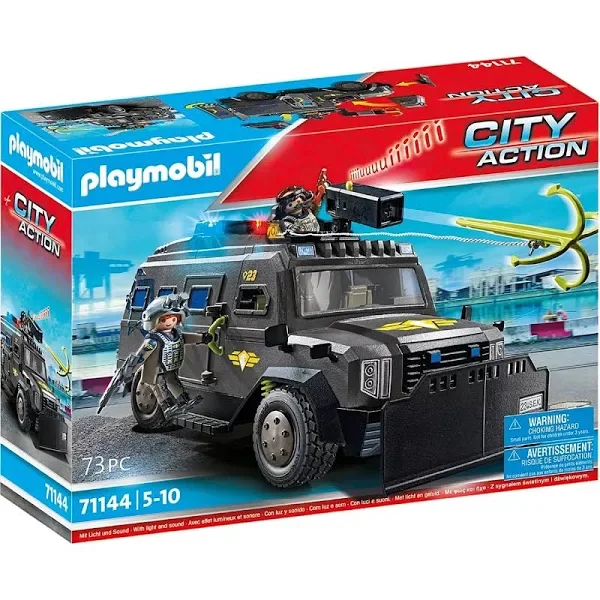PLAYMOBIL, 71144, Swat-Geländefahrzeug