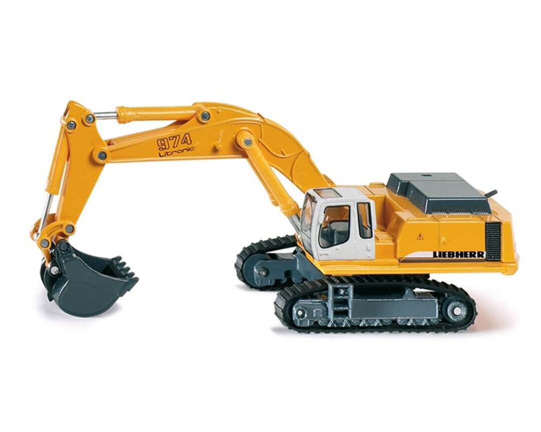 Siku_Liebherr-Hydraulikbagger, Maschine, Rad, Bulldozer