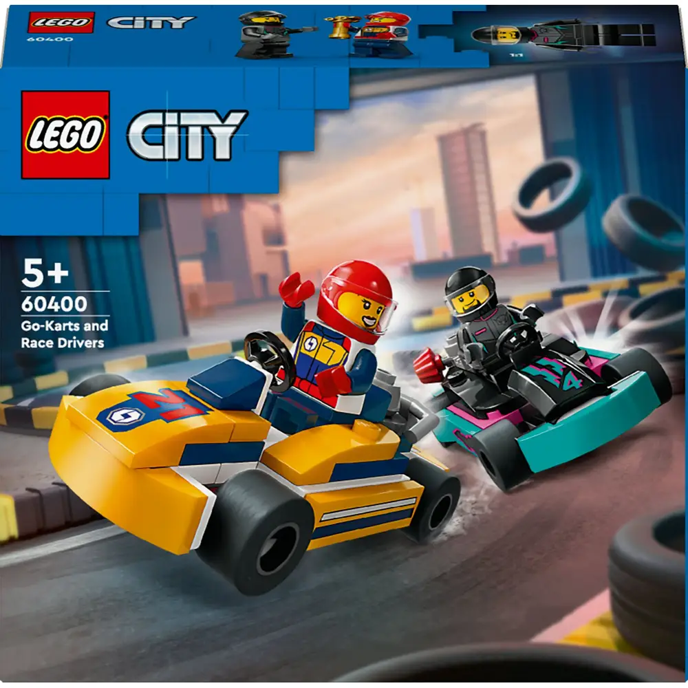 LEGO® City Go-Karts Mit Rennfahrern 60400