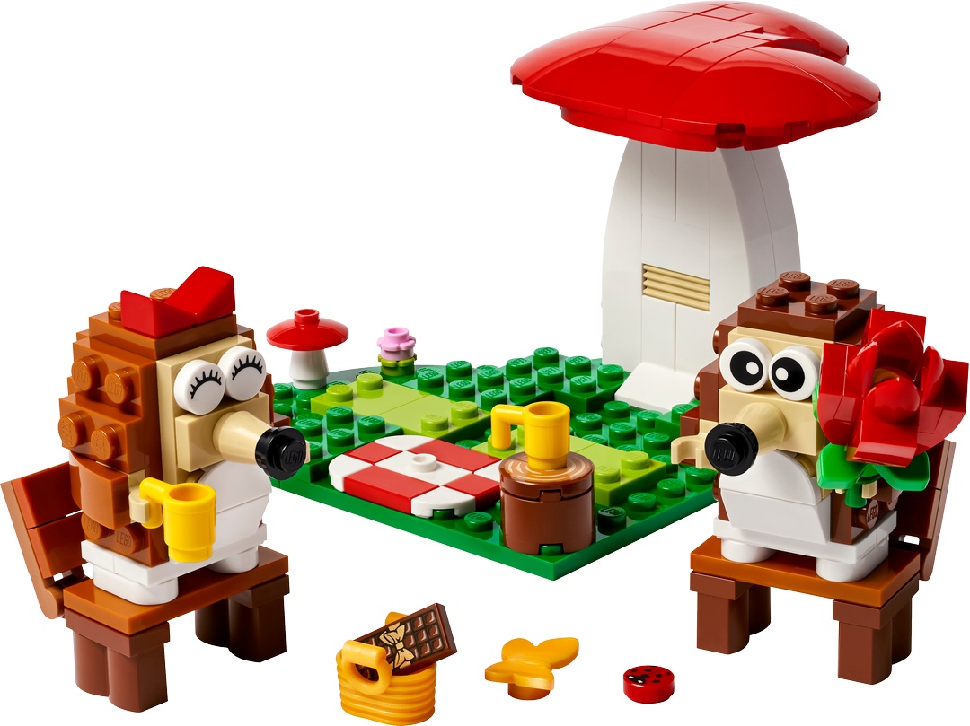 LEGO® Icons 40711 Igel und ihr Picknick-Date LEGO® Icons 40711 Igel und ihr Picknick-Date