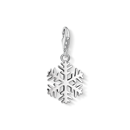 Thomas Sabo Anhänger Charm-Club Schneeflocke Thomas, Sabo, Anhänger, Charm-Club, Schneeflocke, Natur, Draußen, Ohrring, Schmuck, Granate