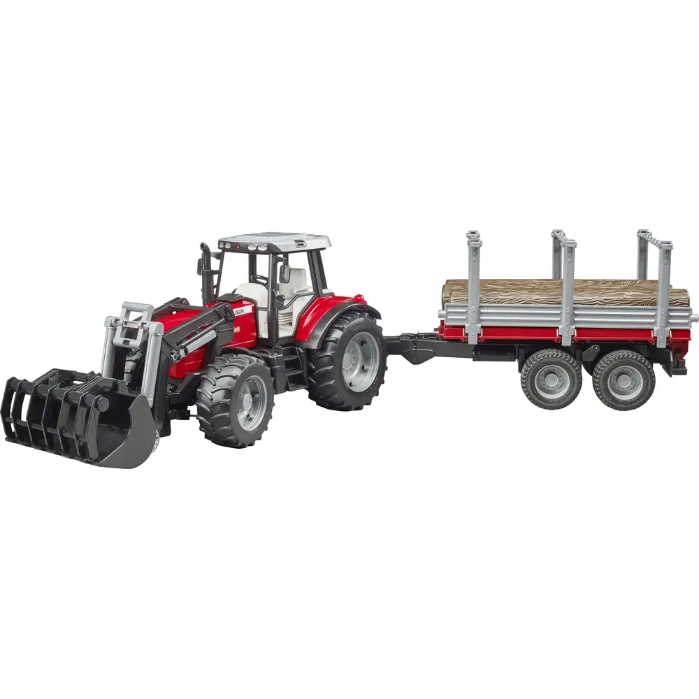 Bruder 02046 Massey Ferguson 7480 mit Frontlader