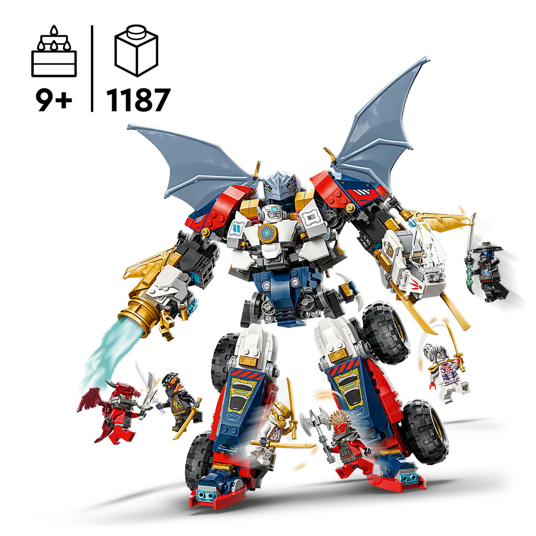 LEGO® NINJAGO® Zanes Ultra-Kombi-Mech 71834