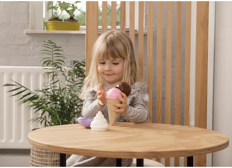 Dantoy 4846 TB Eis-Set - Spielzeug-Eisdiele in Box, 14-teilig