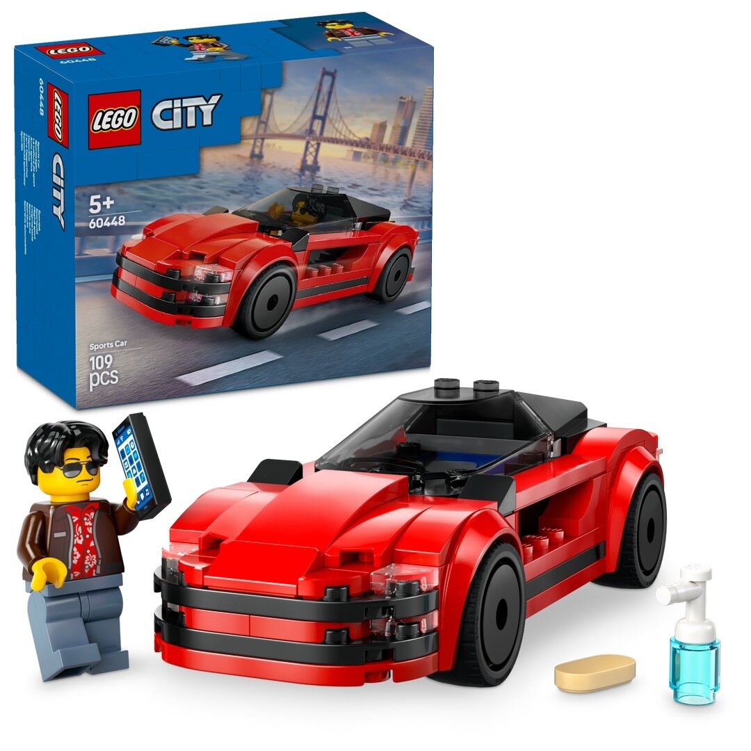 LEGO® City 60448 Roter Sportwagen LEGO® City 60448 Roter Sportwagen
