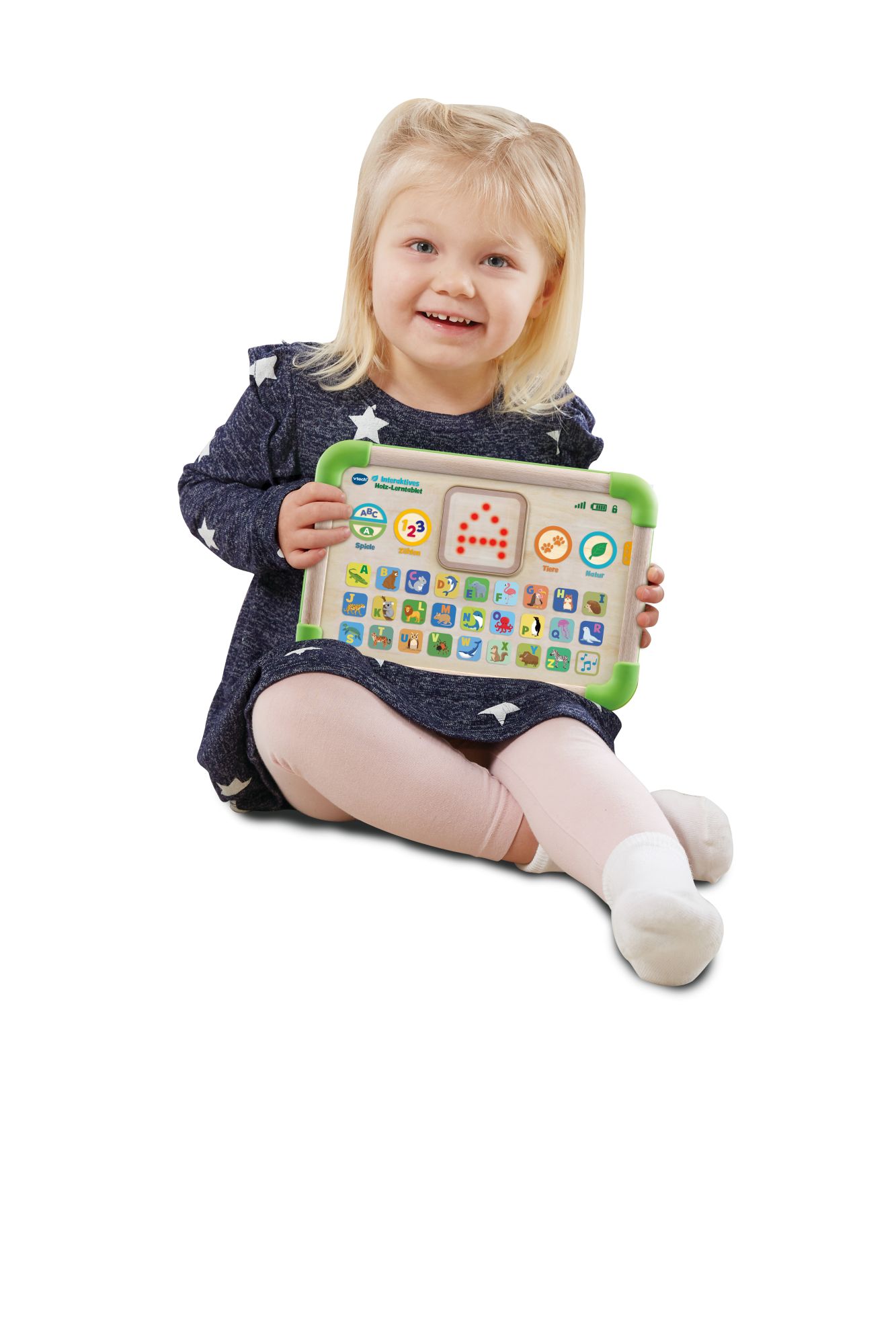 VTech Interaktives Holz-Lerntablet