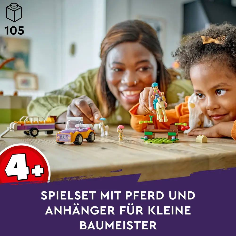 LEGO® Friends Pferde- Und Pony-Anhänger 42634