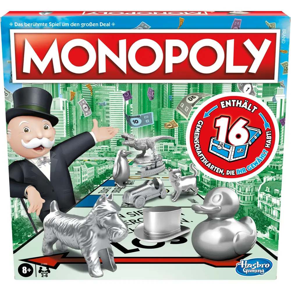 Monopoly Classic Gesellschaftsspiel C1009100