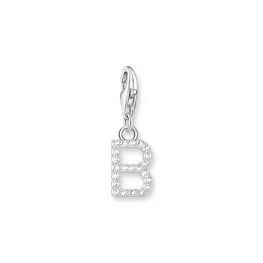 Thomas, Sabo, Anhänger, Charm-Club, 925, Sterling, Silber, Zirkonia, Weiß, 1942-051-14, Zubehor, Ohrring, Schmuck