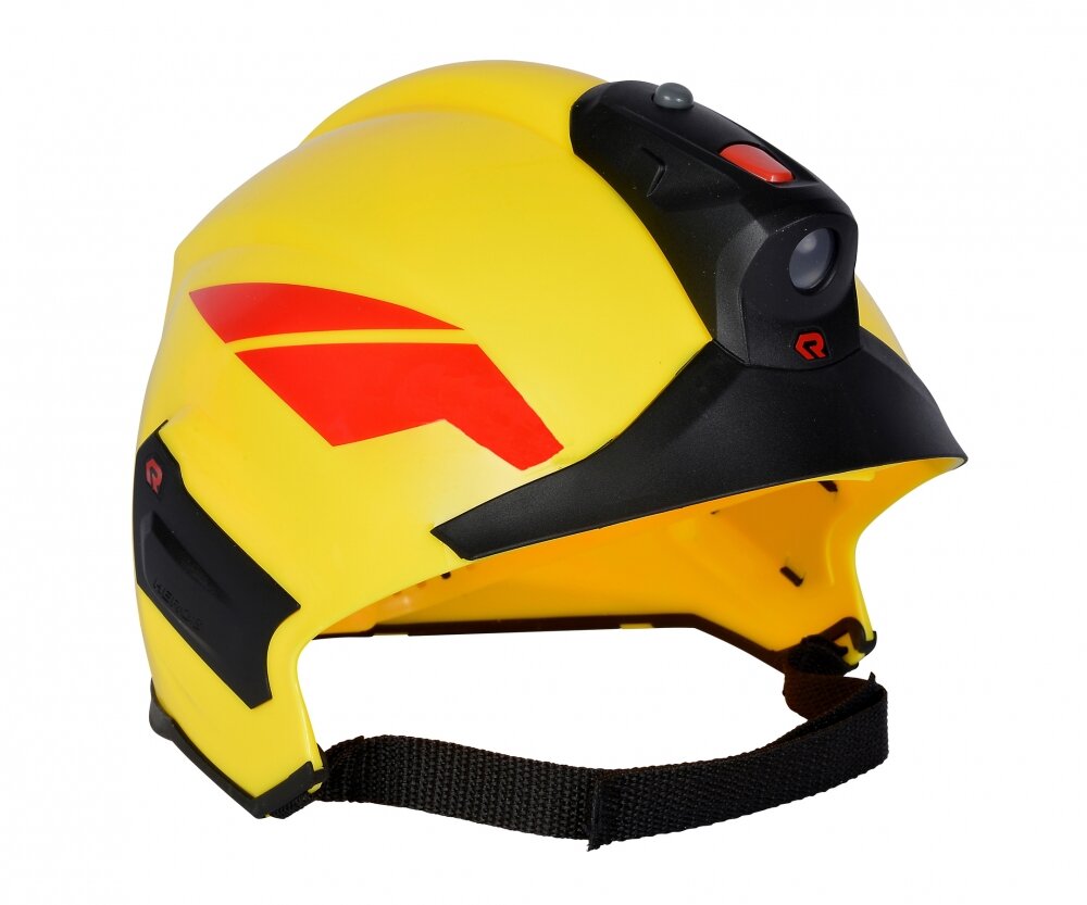 Feuerwehr_Helm_Rosenbauer_mit_Licht_108101000, Sturzhelm, Helm, Bekleidung, Schutzhelm