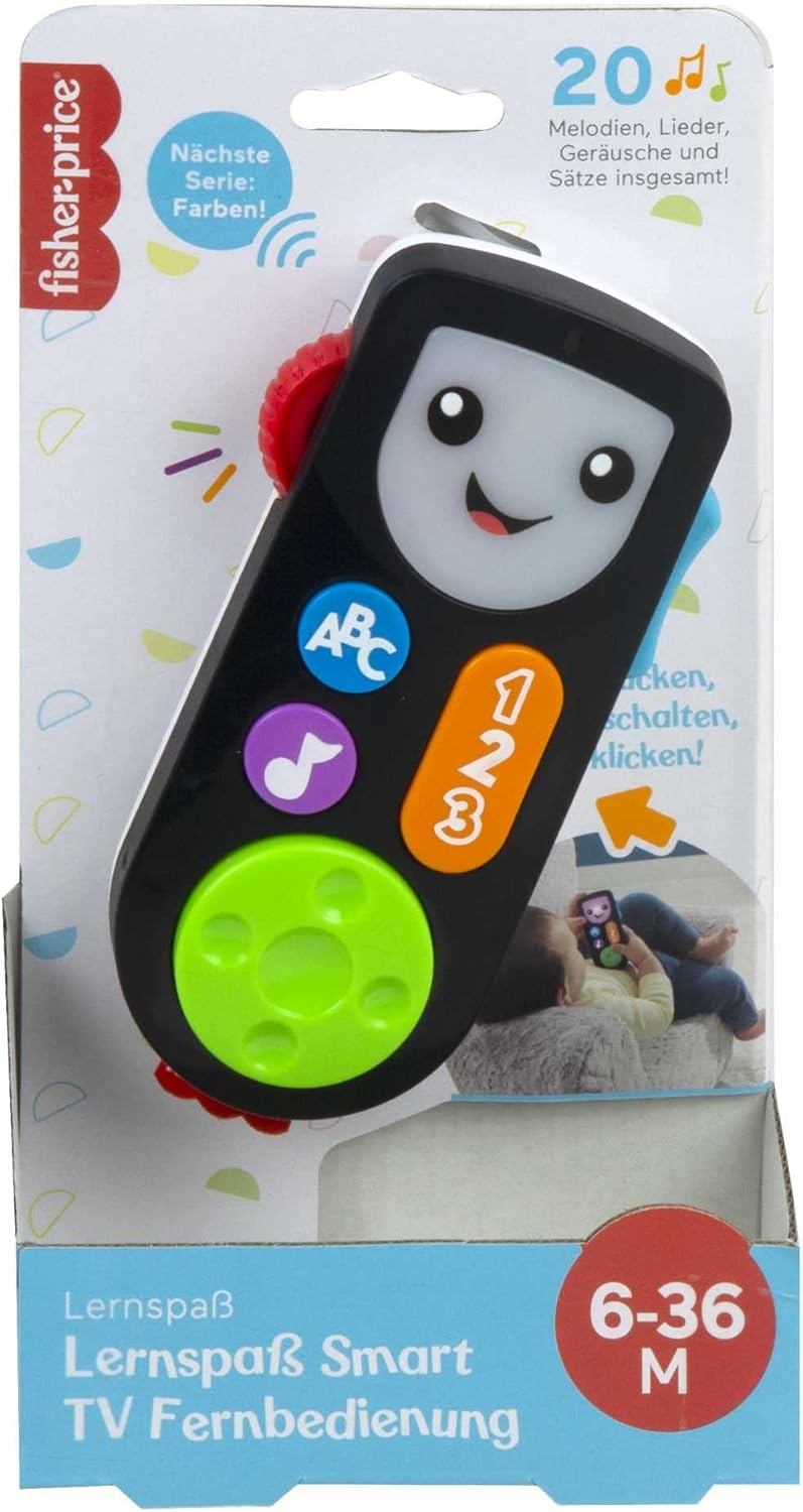 Fisher-Price Lernspaß Smart TV Fernbedienung Deutsch HGY50 Person, Elektronik