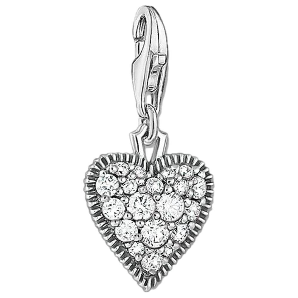 Thomas Sabo Anhänger Charm-Club Vintage Herz 1747-643-14 Thomas, Sabo, Anhänger, Charm-Club, Vintage, Herz, 1747-643-14, Zubehor, Ohrring, Schmuck, Anhänger, Diamant