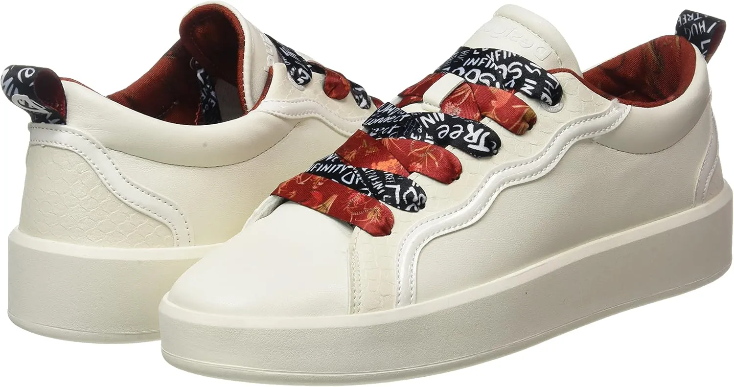 Desigual Damen Sneaker „Fancy Bandana Trainers“ - Weiß 21WSAA03403428 GR. 38
