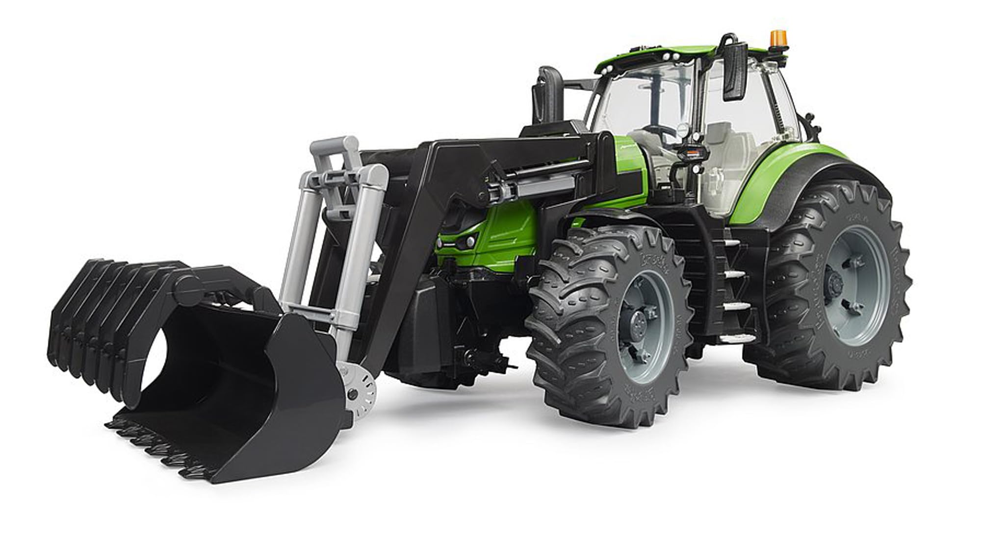 Bruder 03161 Deutz 8280 TTV mit Frontlader DE Maschine, Rad, Bulldozer, Traktor, Fahrzeug
