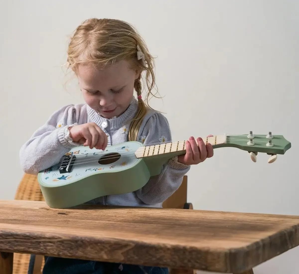 Dantoy 4778 Gitarre - Holzspielzeug in Geschenkbox für Kinder ab 3 Jahren