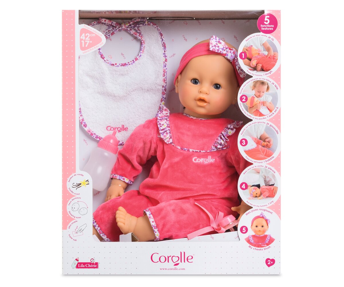 Corolle_Lila_Chérie, Puppe, Spielzeug, Person, Baby, Gesicht