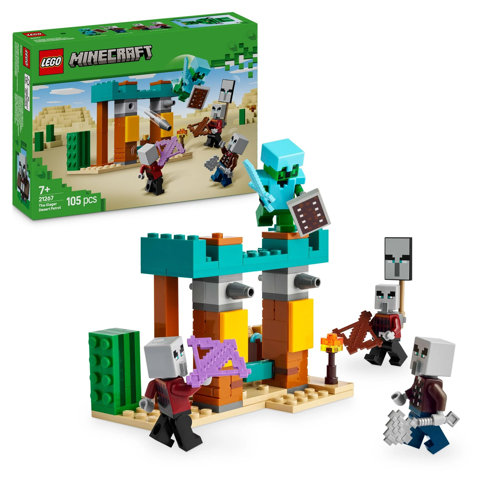 LEGO® Minecraft™ 21267 Die Illager-Wüstenpatrouille LEGO® Minecraft™ 21267 Die Illager-Wüstenpatrouille