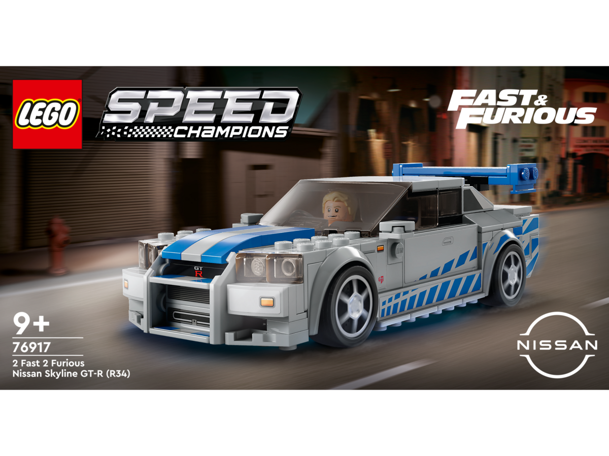 LEGO® Speed Champions 2 Fast & Furious – Nissan Skyline GT-R 76917