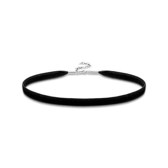 Thomas Sabo Kette Sterling Silver Choker Samt Länge 36 Cm Ke1728-331-11 Thomas, Sabo, Kette, Sterling, Silver, Choker, Samt, Länge, 36, Cm, Ke1728-331-11, Zubehor, Armreif, Schmuck, Ring