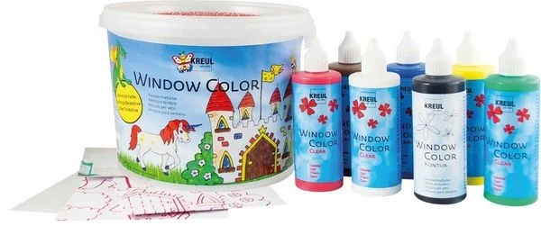 KREUL Window Color Set Powerpack Burg