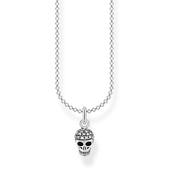 Thomas Sabo Kette Totenkopf Länge 45 Cm Ke2073-051-14 Thomas, Sabo, Kette, Totenkopf, Länge, 45, Cm, Ke2073-051-14, Zubehor, Schmuck, Halskette, Diamant, Edelstein