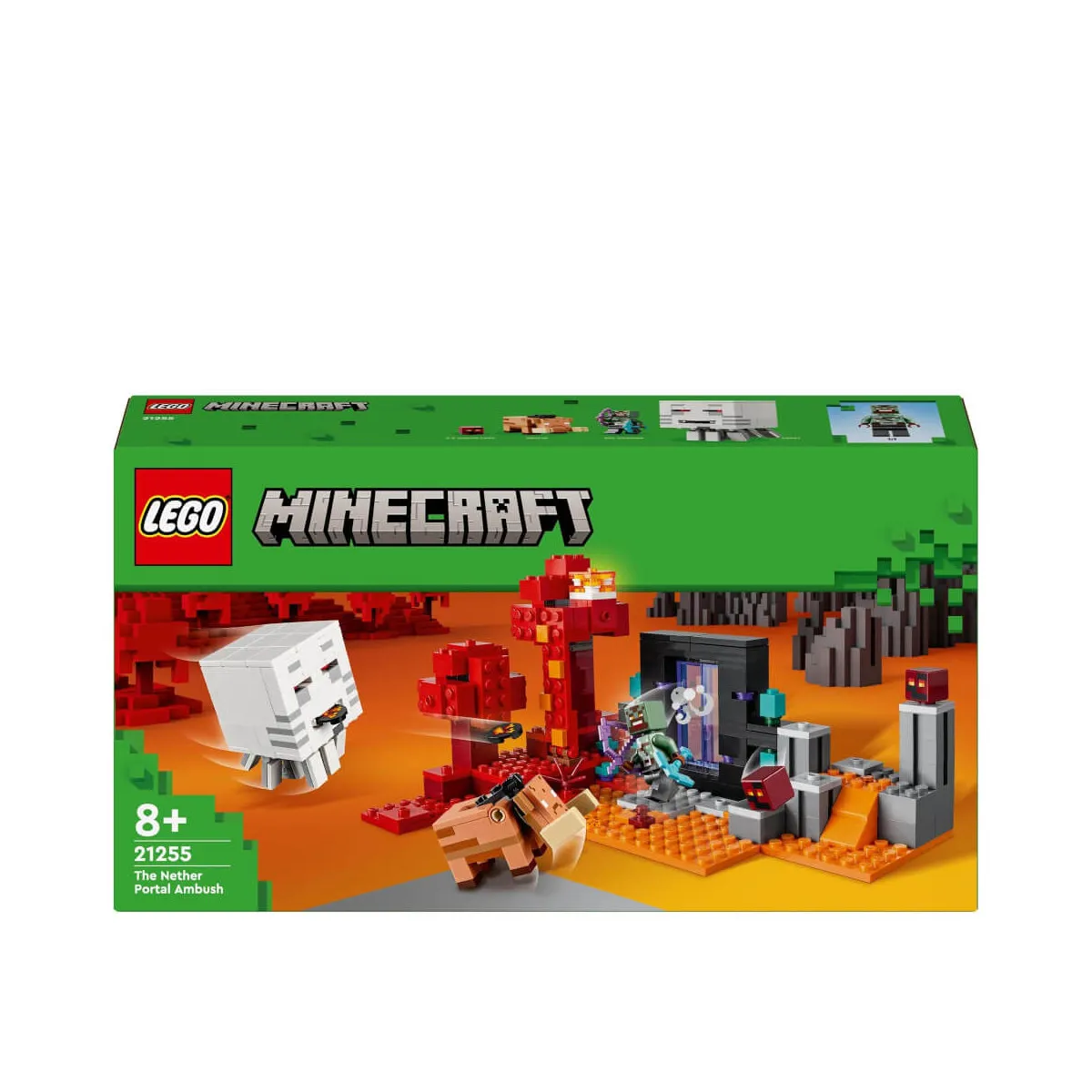 LEGO® Minecraft Hinterhalt Am Netherportal 21255