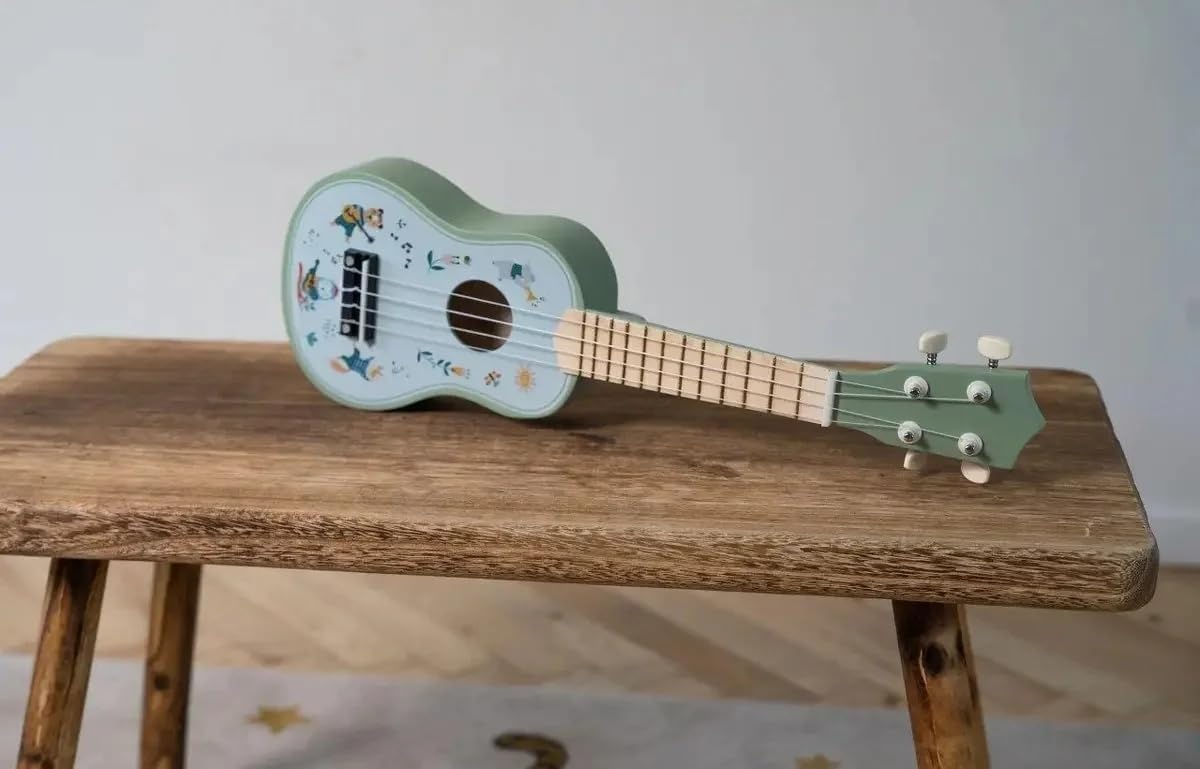 Dantoy 4778 Gitarre - Holzspielzeug in Geschenkbox für Kinder ab 3 Jahren