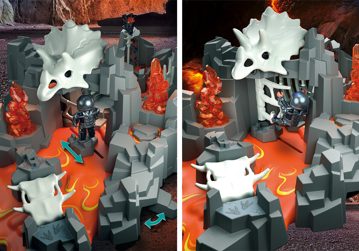 PLAYMOBIL 70926 Wächter der Lavaquelle