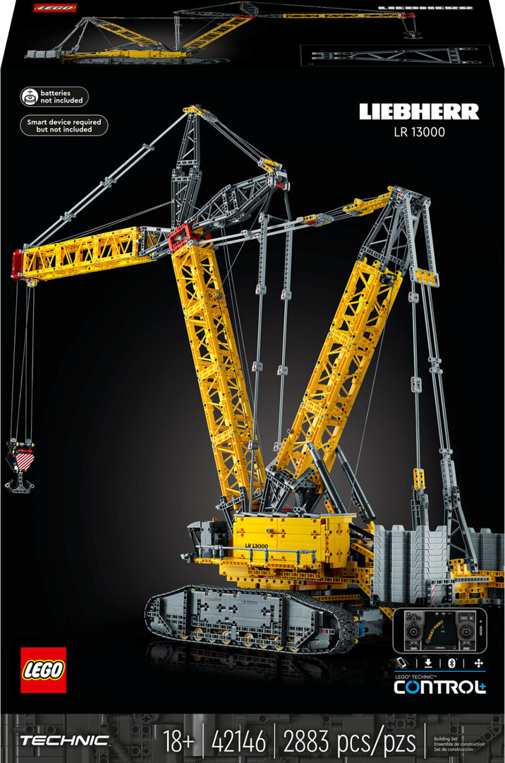LEGO_42146_Liebherr_LR_13000_Raupenkran, Baugewerbe, Baukran