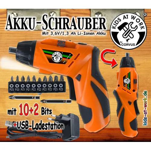 Akku Schrauber mit Lithiumbatterie