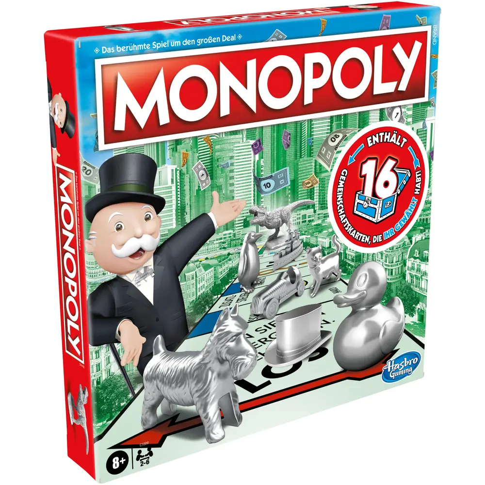 Monopoly Classic Gesellschaftsspiel C1009100