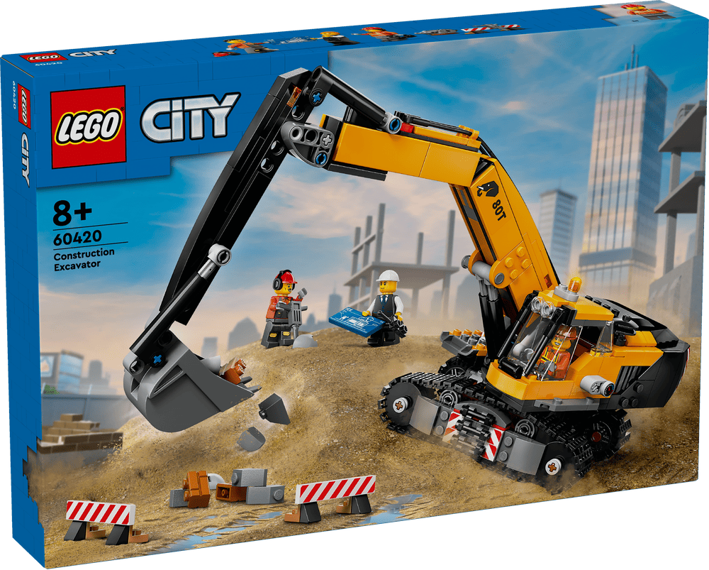 LEGO_60420_City_Raupenbagger, Maschine, Rad, Person