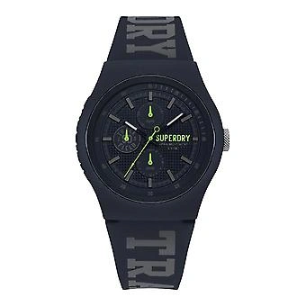 Superdry SYG188UU - Herrenarmbanduhr „Urban Track & Field“, 43 mm, Blau Superdry SYG188UU - Herrenarmbanduhr „Urban Track & Field“, 43 mm, Blau