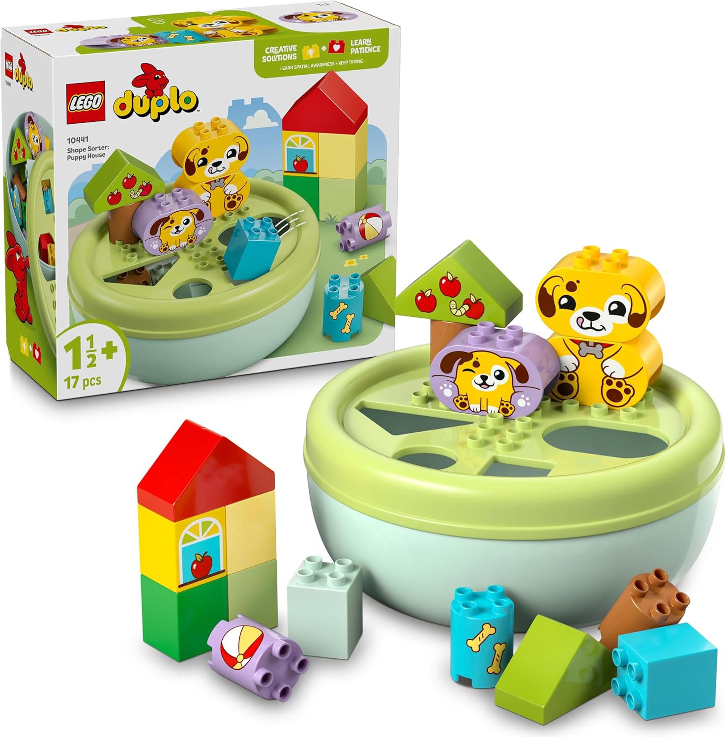 LEGO® DUPLO Formsortierer: Welpenhaus 10441 LEGO® DUPLO Formsortierer: Welpenhaus 10441