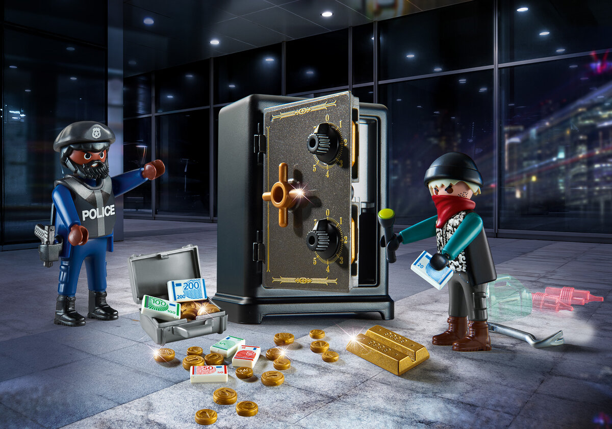 PLAYMOBIL 70908 Starter Pack Tresorknacker Spielzeug, Person, Kamera, Elektronik