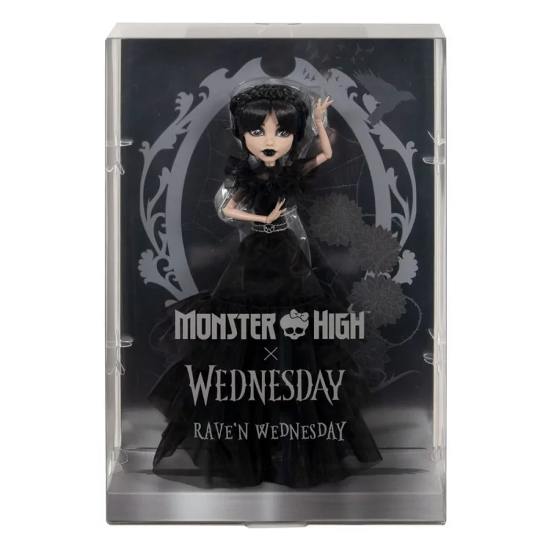 Monster, High, x, Wednesday, Raven, Dress, Doll