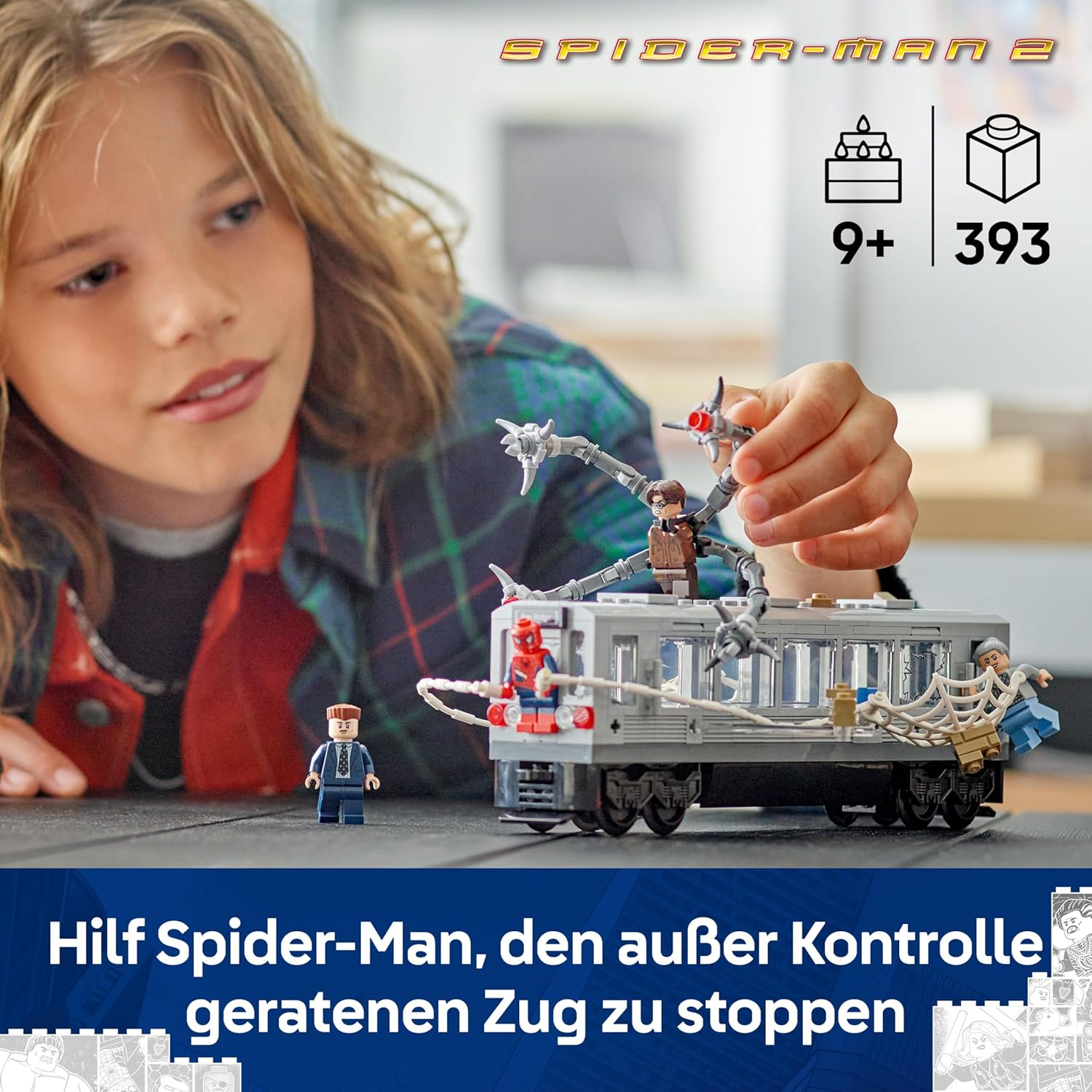 LEGO® MARVEL Super Heroes Spider-Man vs. Doc Ock im U-Bahn-Zug 76321