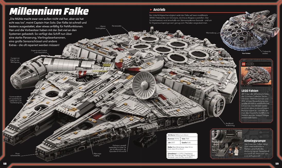 LEGO Star Wars Lexikon der Figuren, Raumschiffe und Droiden mit exklusiver Minifigur