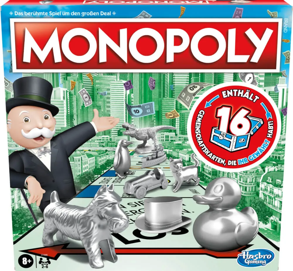 Monopoly_Classic_C1009398, Publikation, Buch, Comics, Dinosaurier, Person