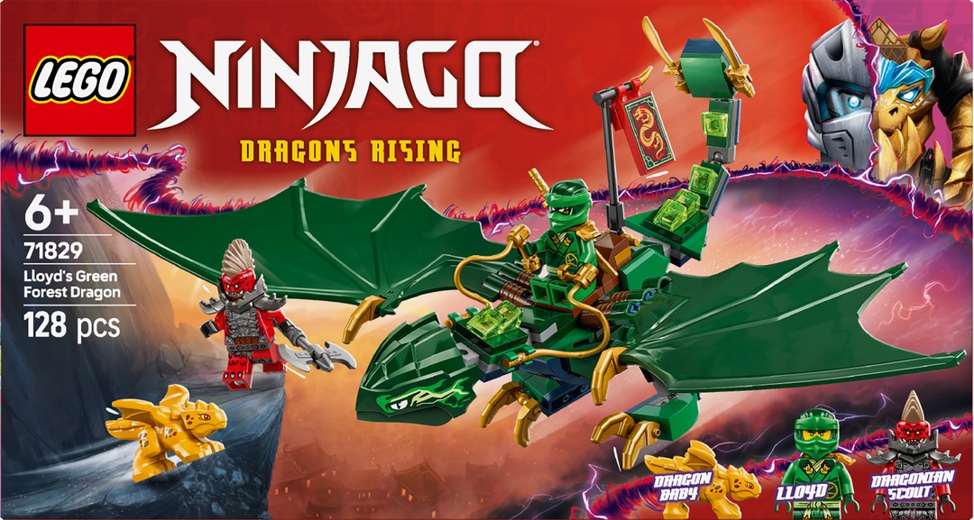 LEGO® NINJAGO® 71829 Lloyds grüner Walddrache