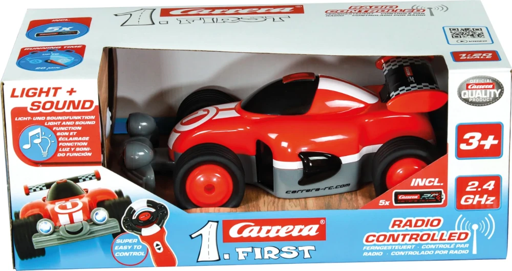 Carrera RC First Racer mit Lenkrad-Controller für Anfänger 370181073P