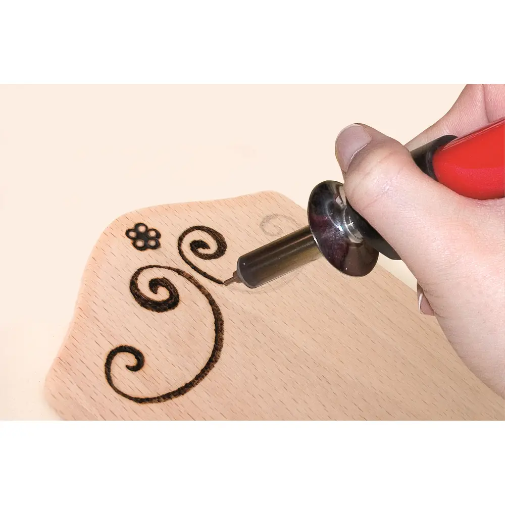 PEBARO Bastelset Brandmalerei Brandmal-Geschenk-Set inkl. Holz