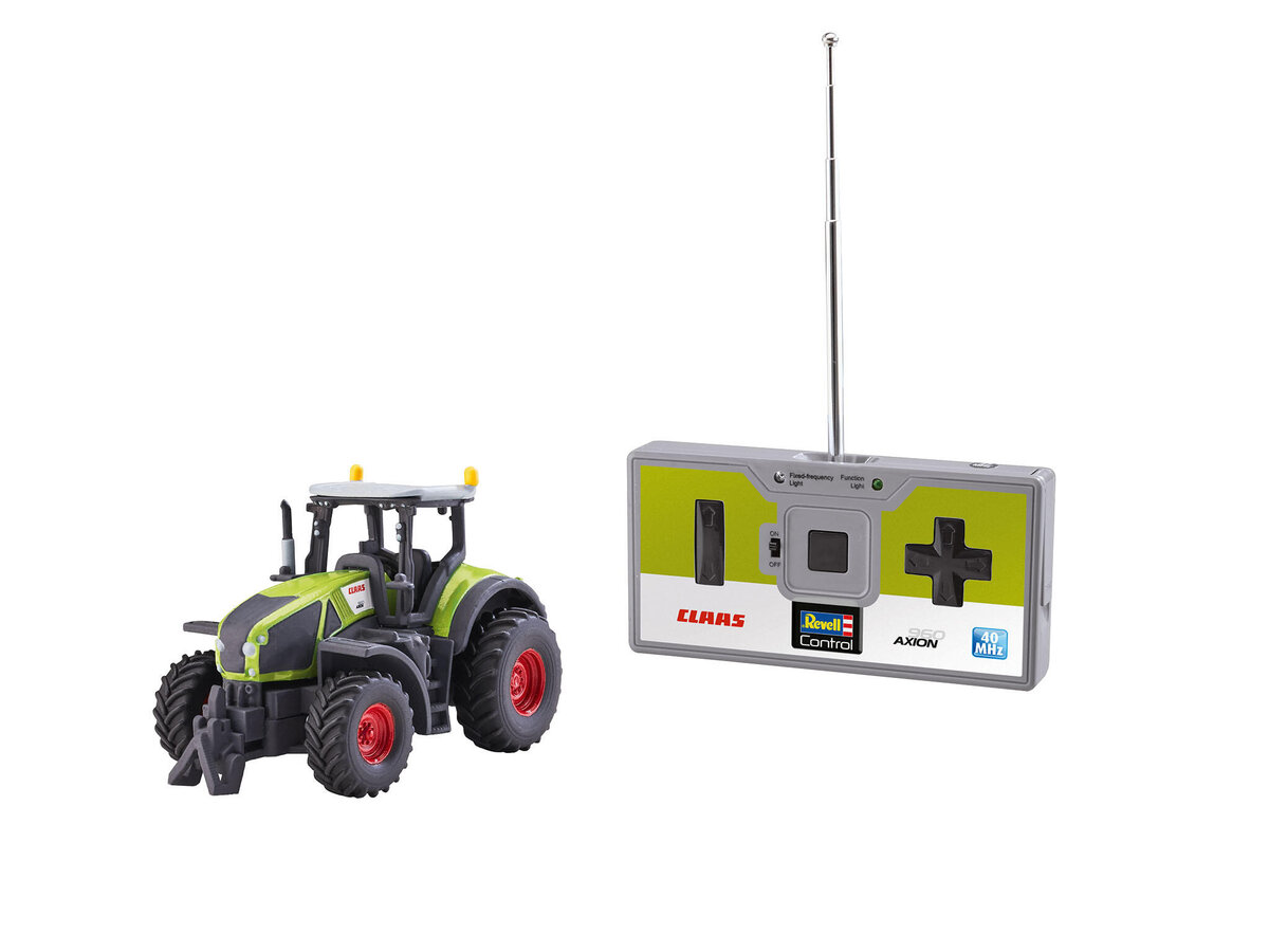 Revell_23488_Mini_RC_Claas_960_Axion_Traktor_Revell_Control_Ferngesteuertes_Auto, Traktor, Transport, Fahrzeug, Maschine, Rad