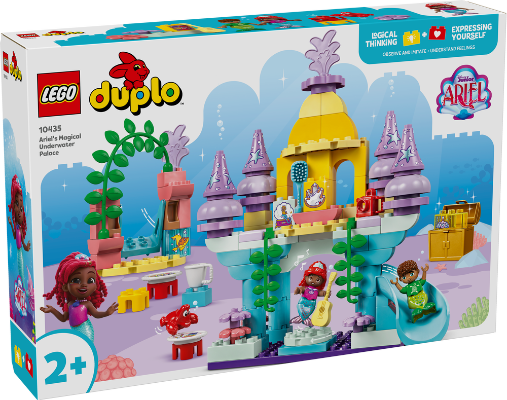 LEGO_10435_DUPLO_Disney_Arielles_magischer_Unterwasserpalast, Puppe, Spielzeug, Person, Gesicht, Kopf